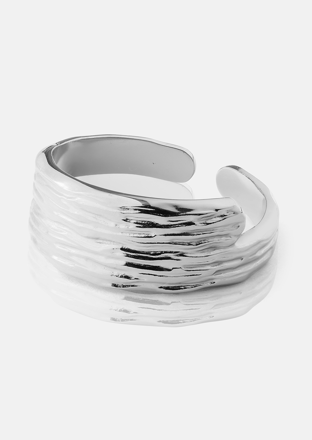 Wavena Bague - Plaquée argent