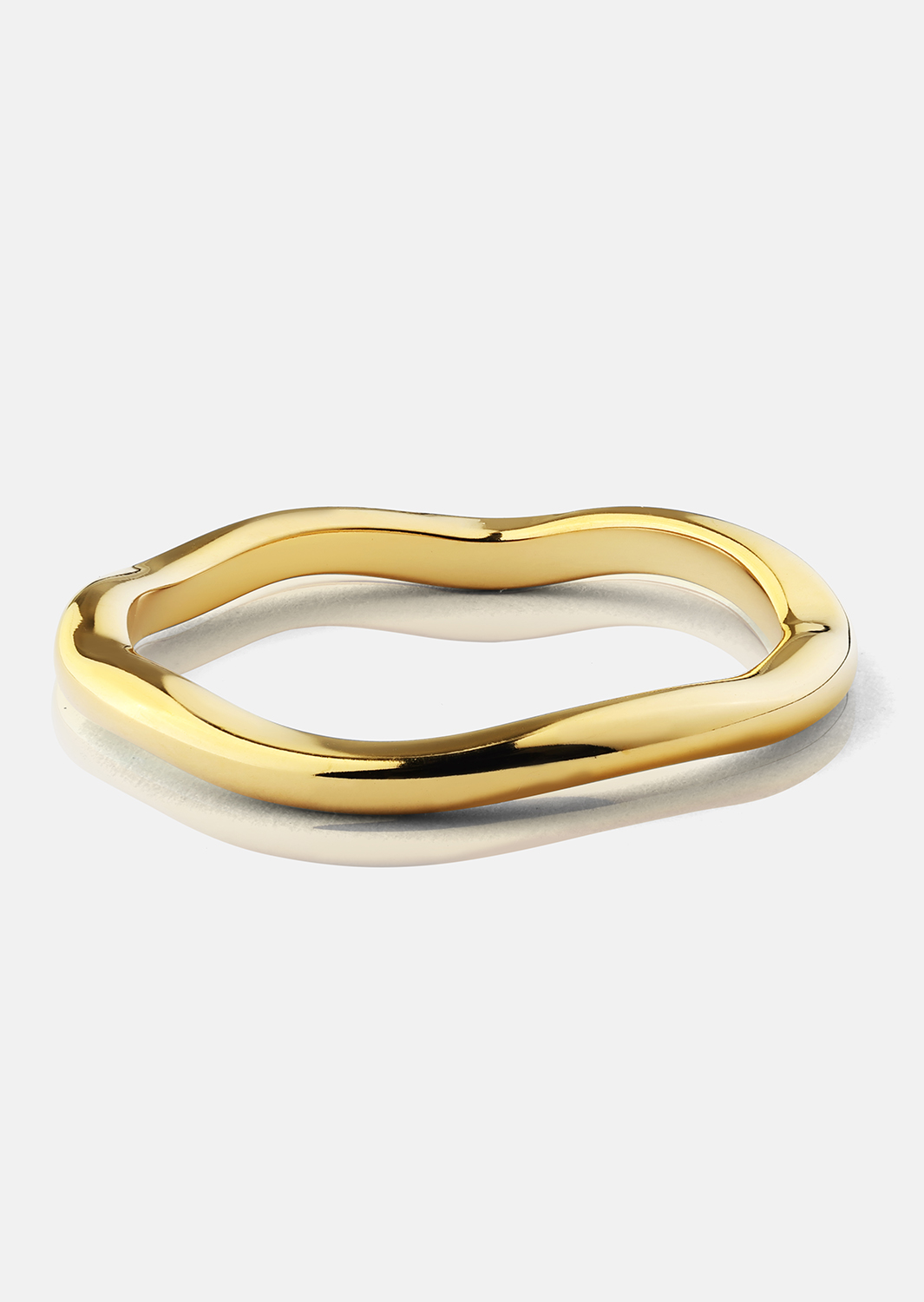 Bague Wave Gold - Plaqué or 18k