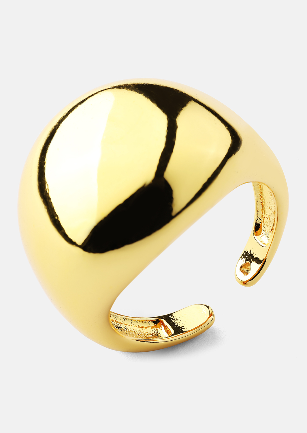Bague Eterna - Plaqué or 18k