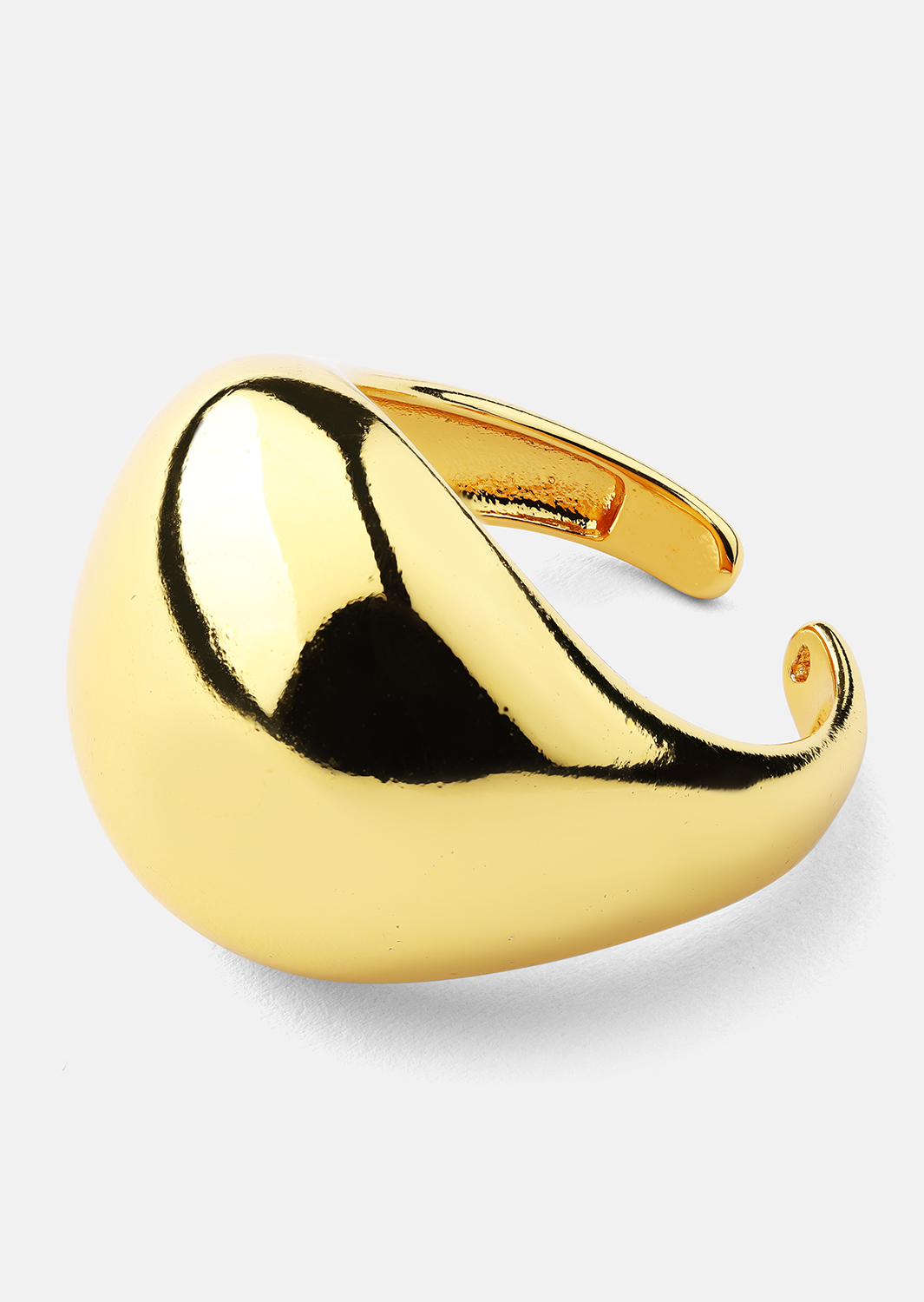 Bague Eterna - Plaqué or 18k