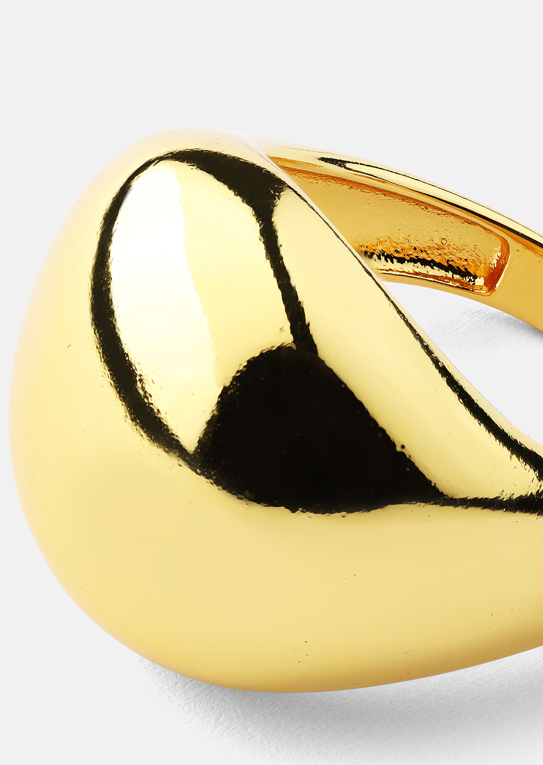 Bague Eterna - Plaqué or 18k