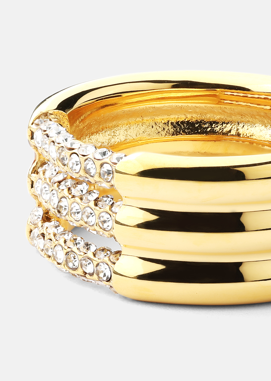 Bague Lumière - Plaqué or 18k