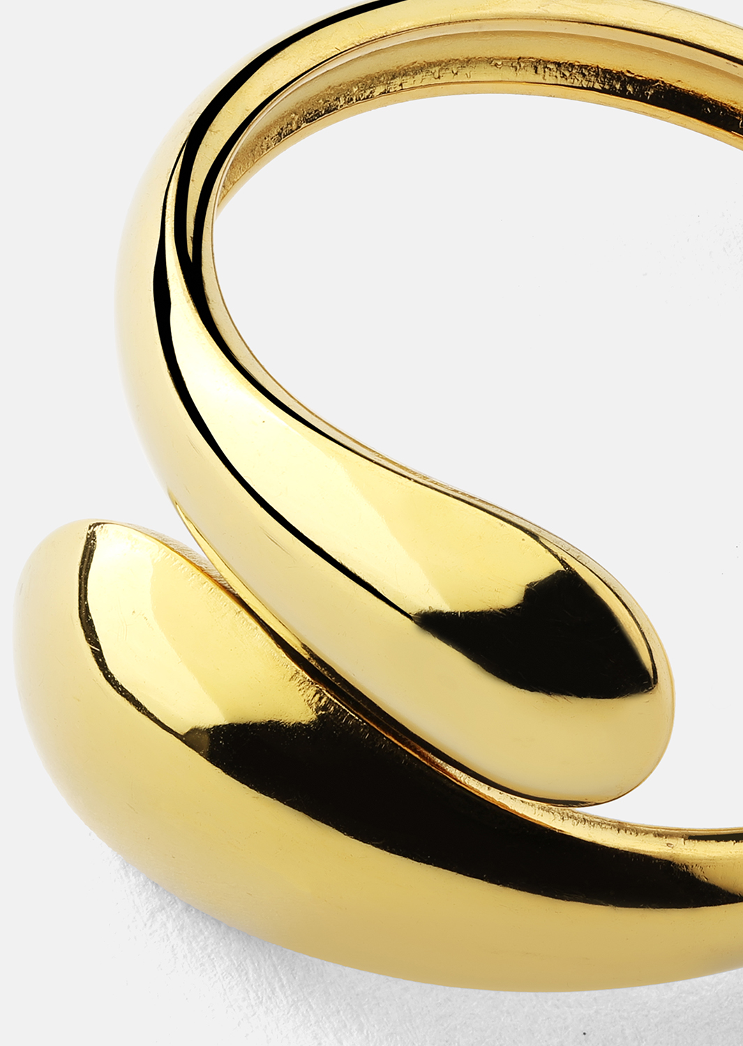 Bague Bold Drops - Plaqué or 18k