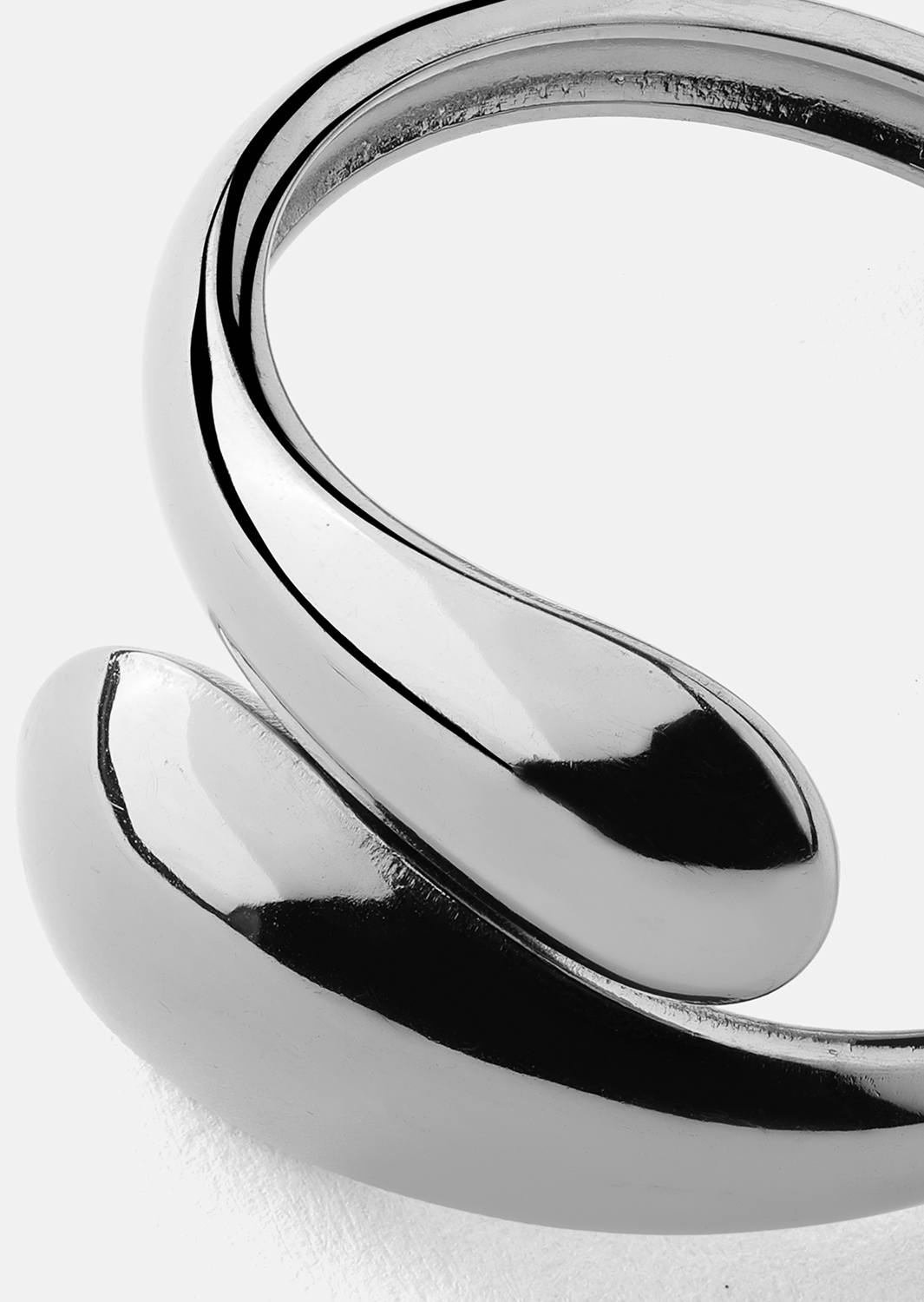 Bague Bold Drops - Plaquée argent