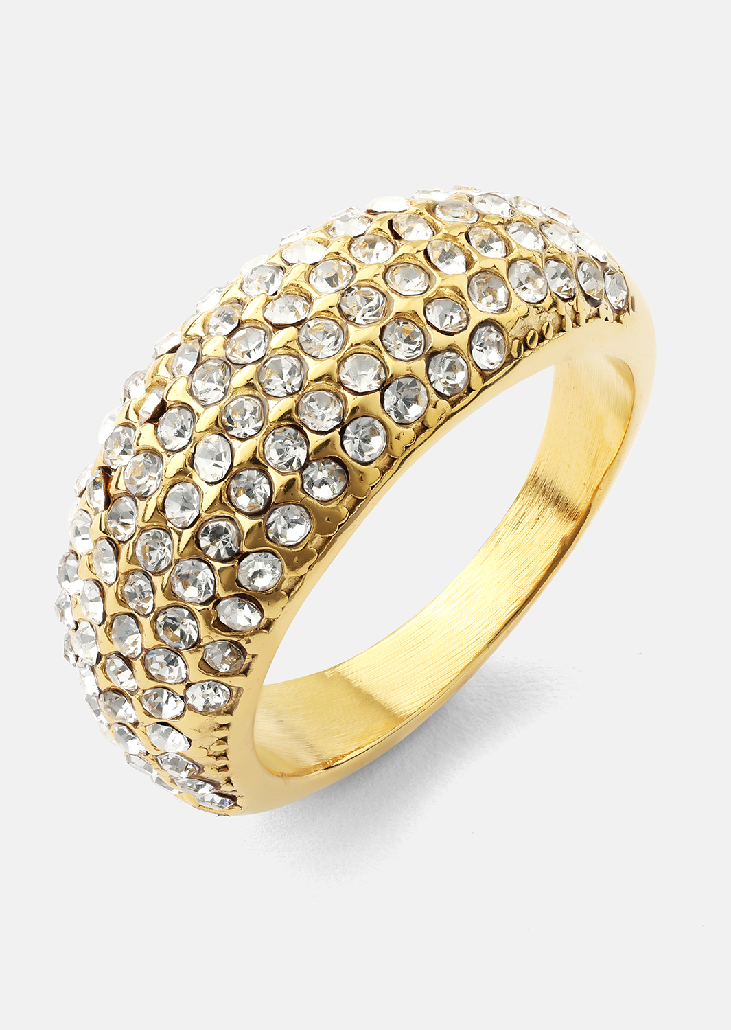 Stella Glimmer Bague - 18k Plaquée or