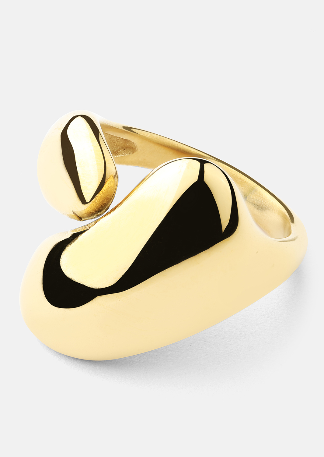Bague Fluid Power - 18k Plaquée or