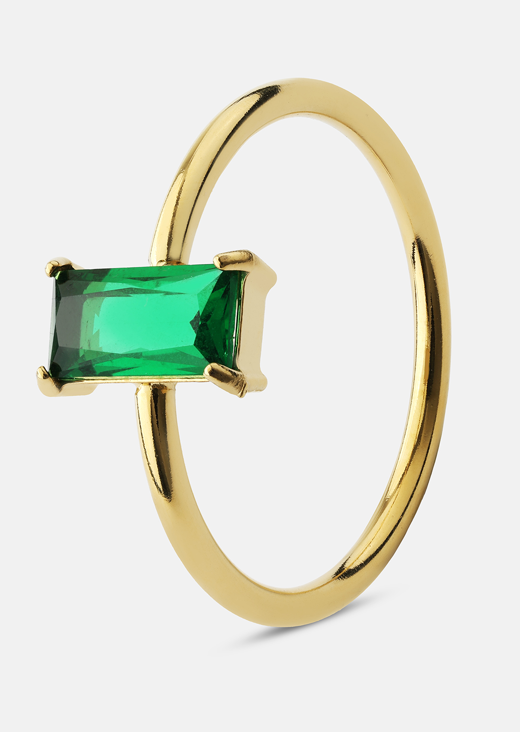 Bague Emeraldis - 18k Plaquée or