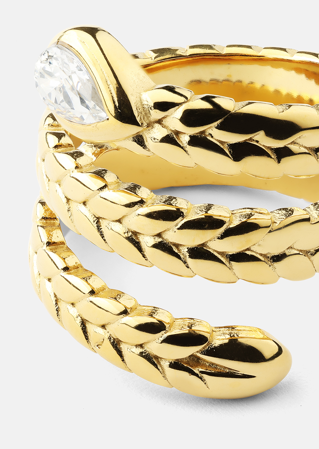 Bague Elira - 18k Plaquée or