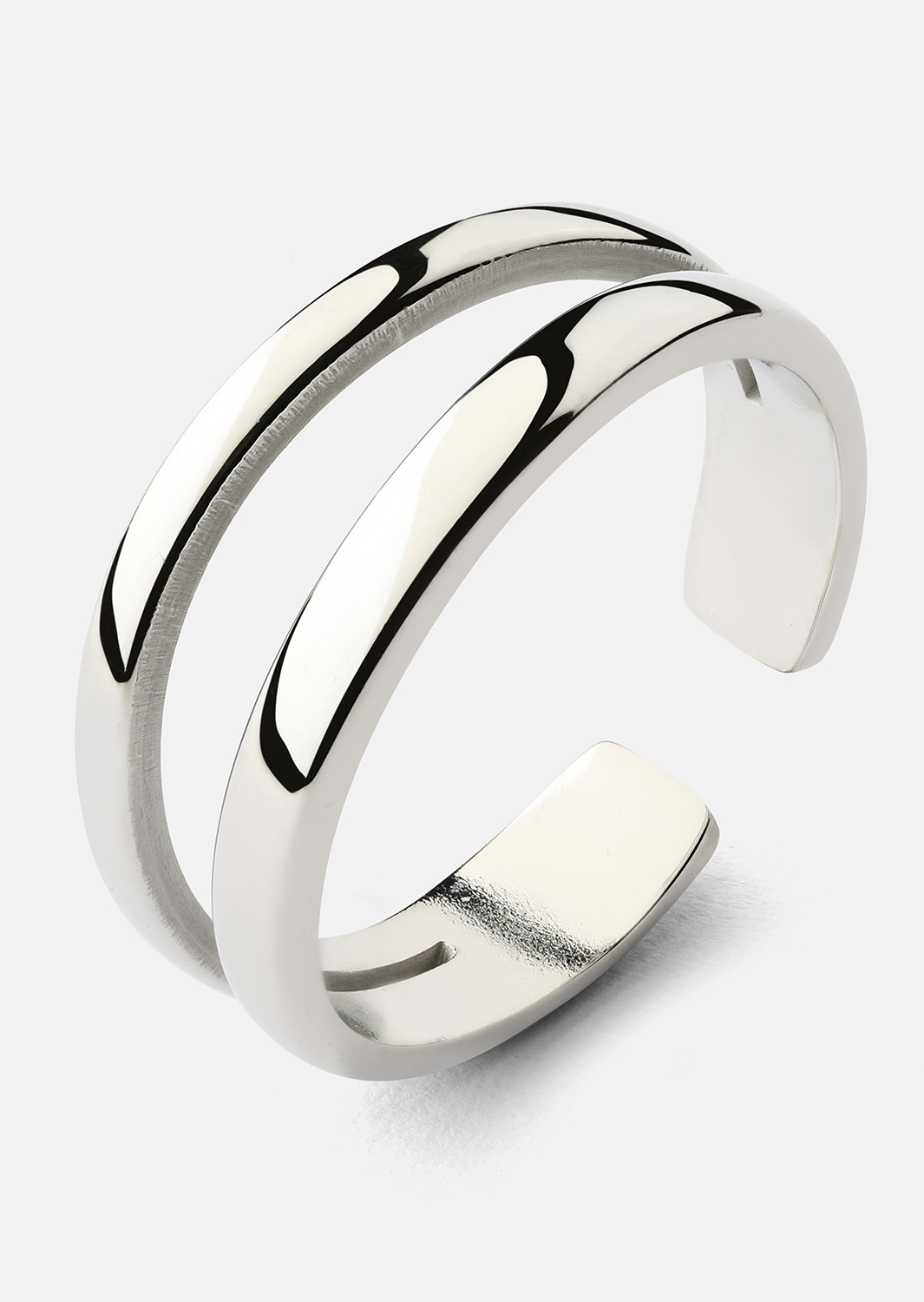 Apertura Bague - Plaquée argent