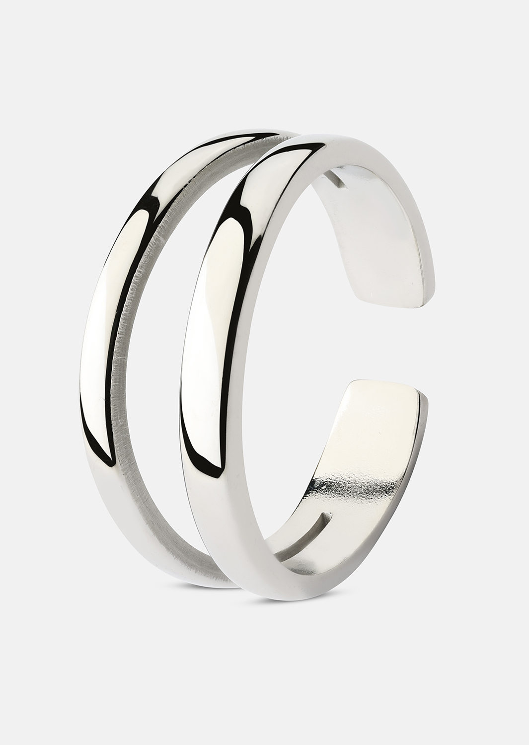 Apertura Bague - Plaquée argent