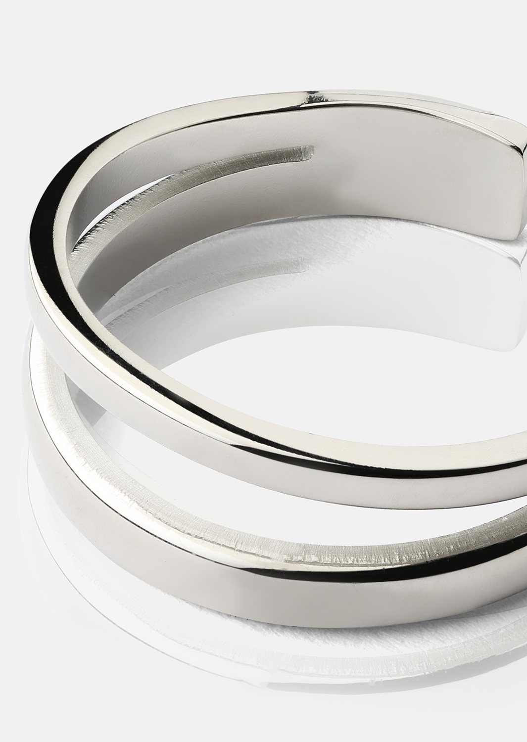 Apertura Bague - Plaquée argent