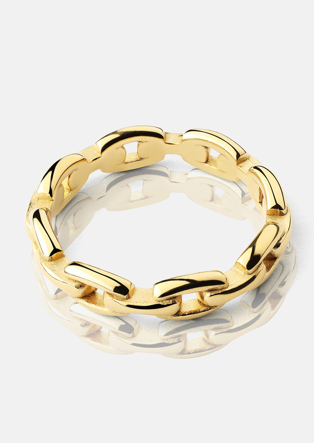 Bague Bold Chain - 18K Plaquée or