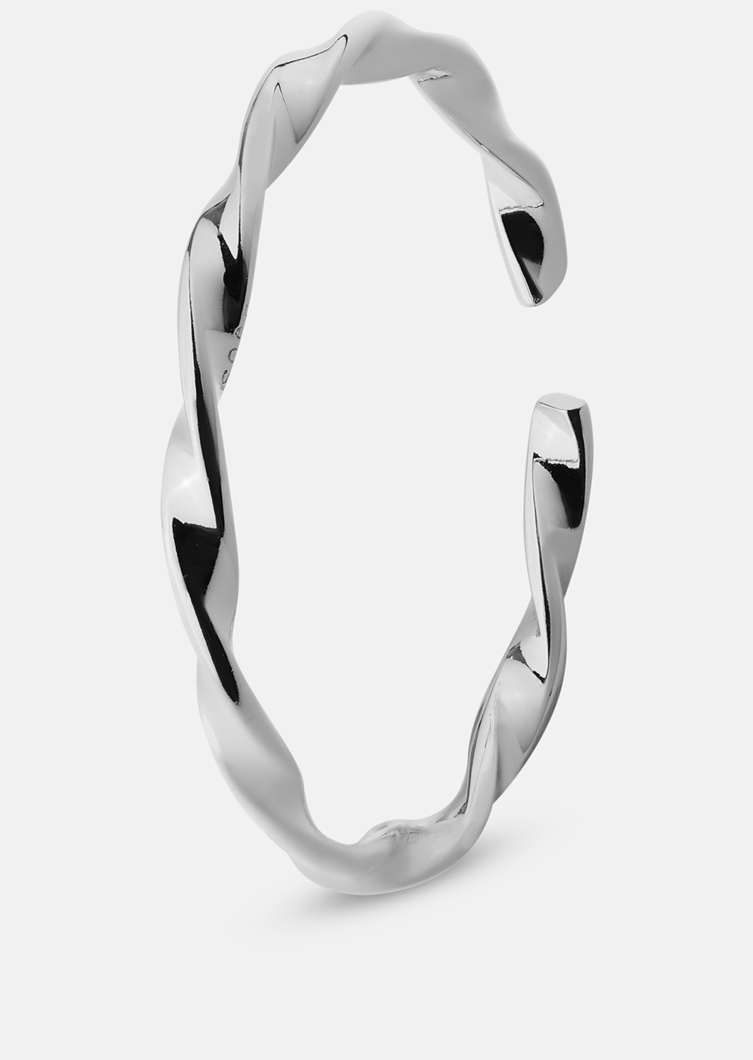 Bague Twist Whisper - Plaquée argent