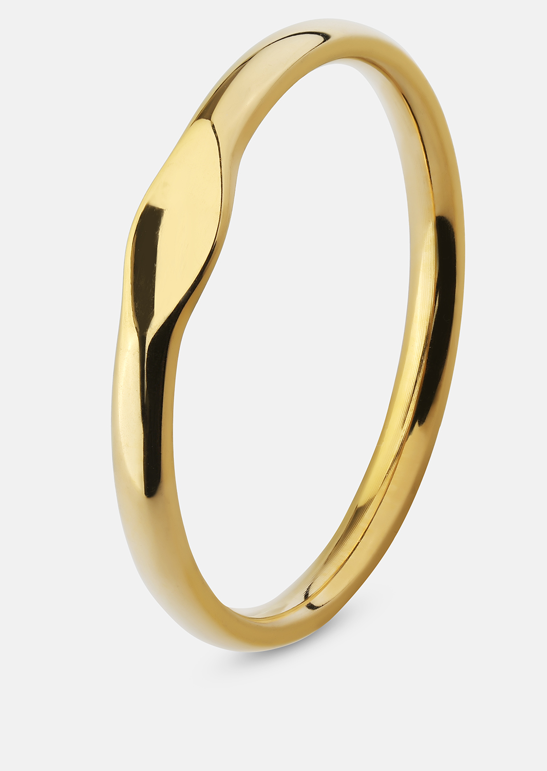 Initial Bague – 18k Plaquée or