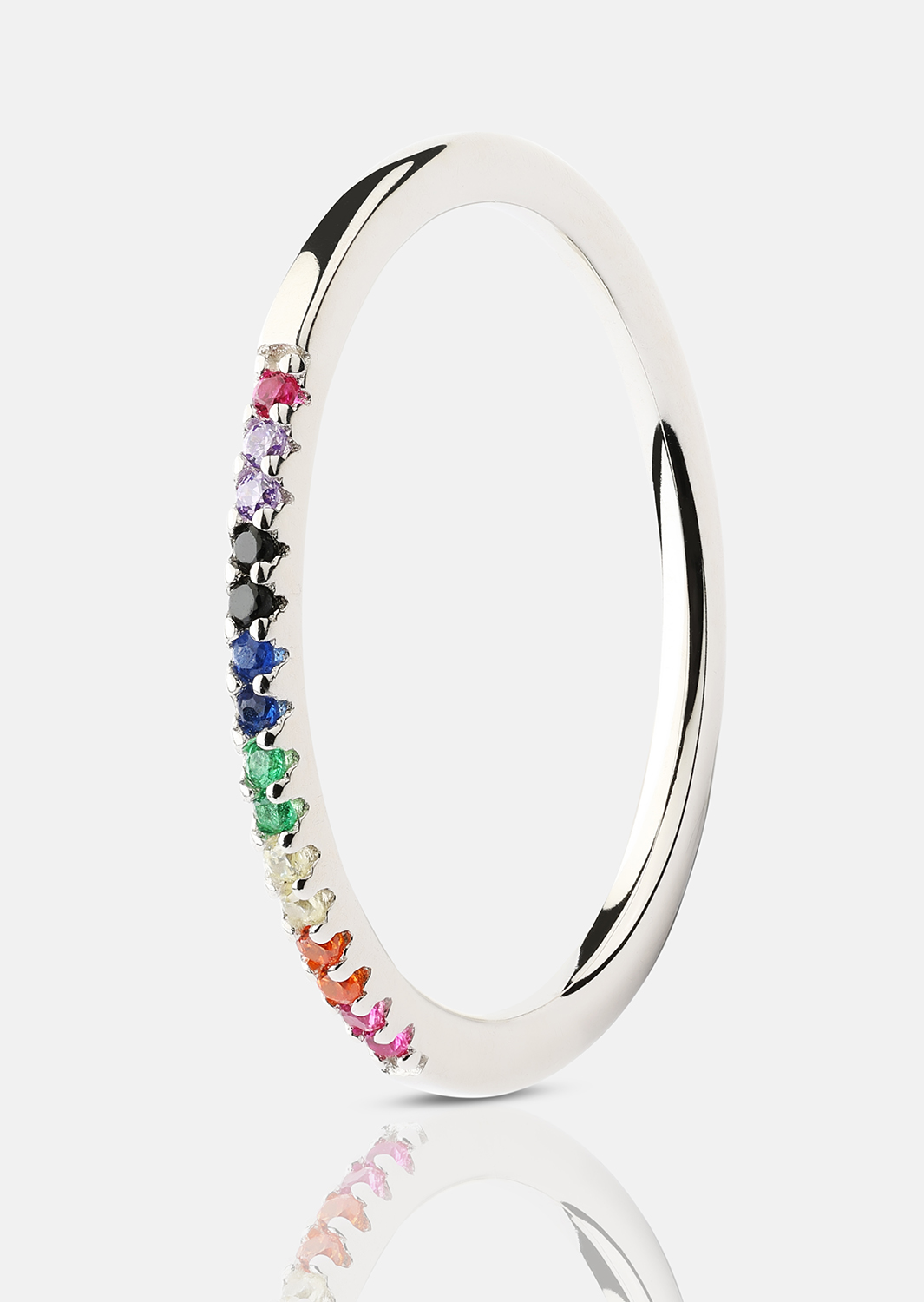 Bague Prism - Plaquée argent
