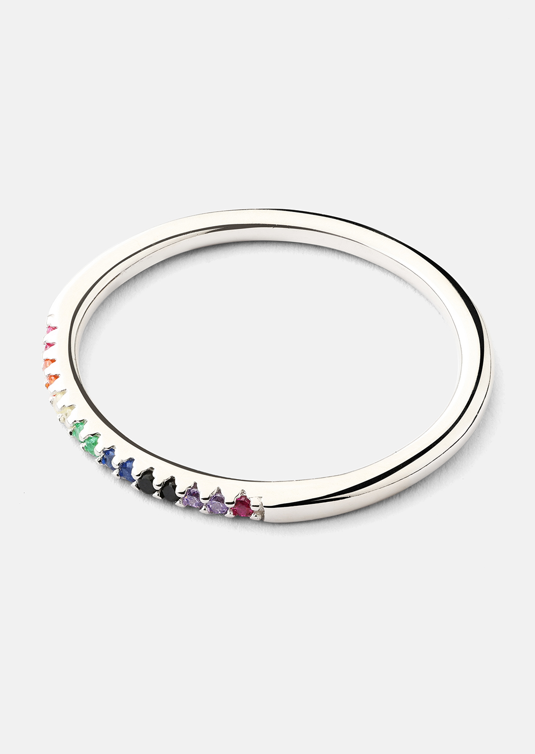 Bague Prism - Plaquée argent