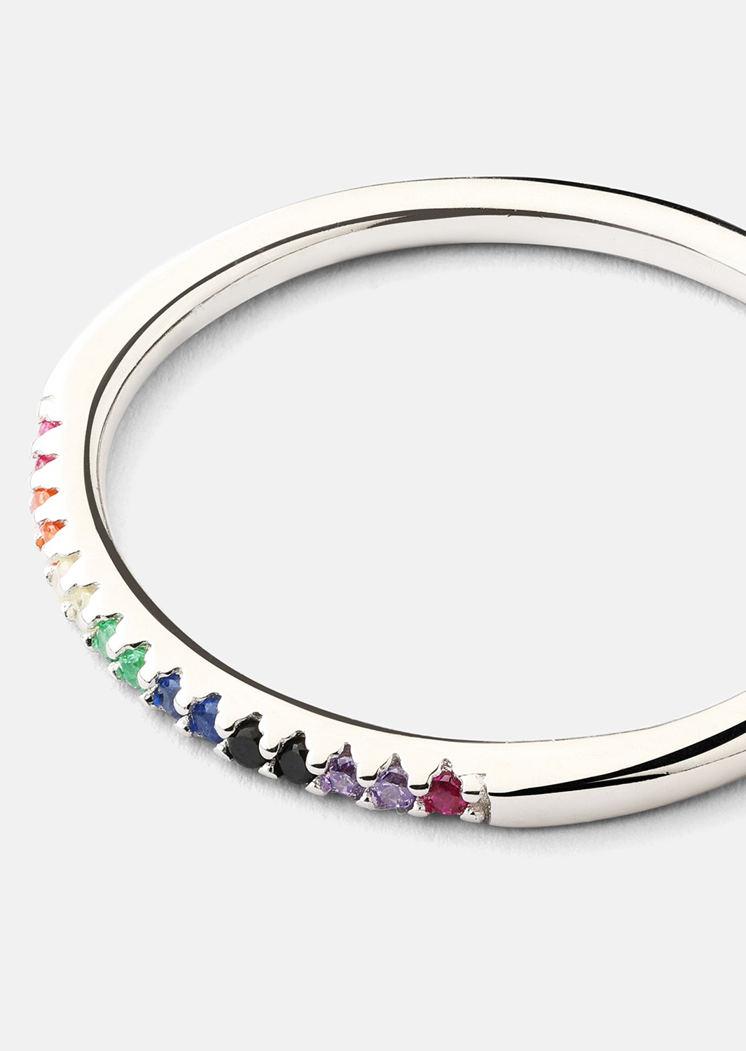 Bague Prism - Plaquée argent