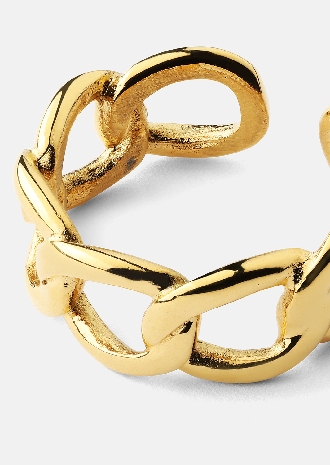 Bague Bold Chain - 18K Plaquée or