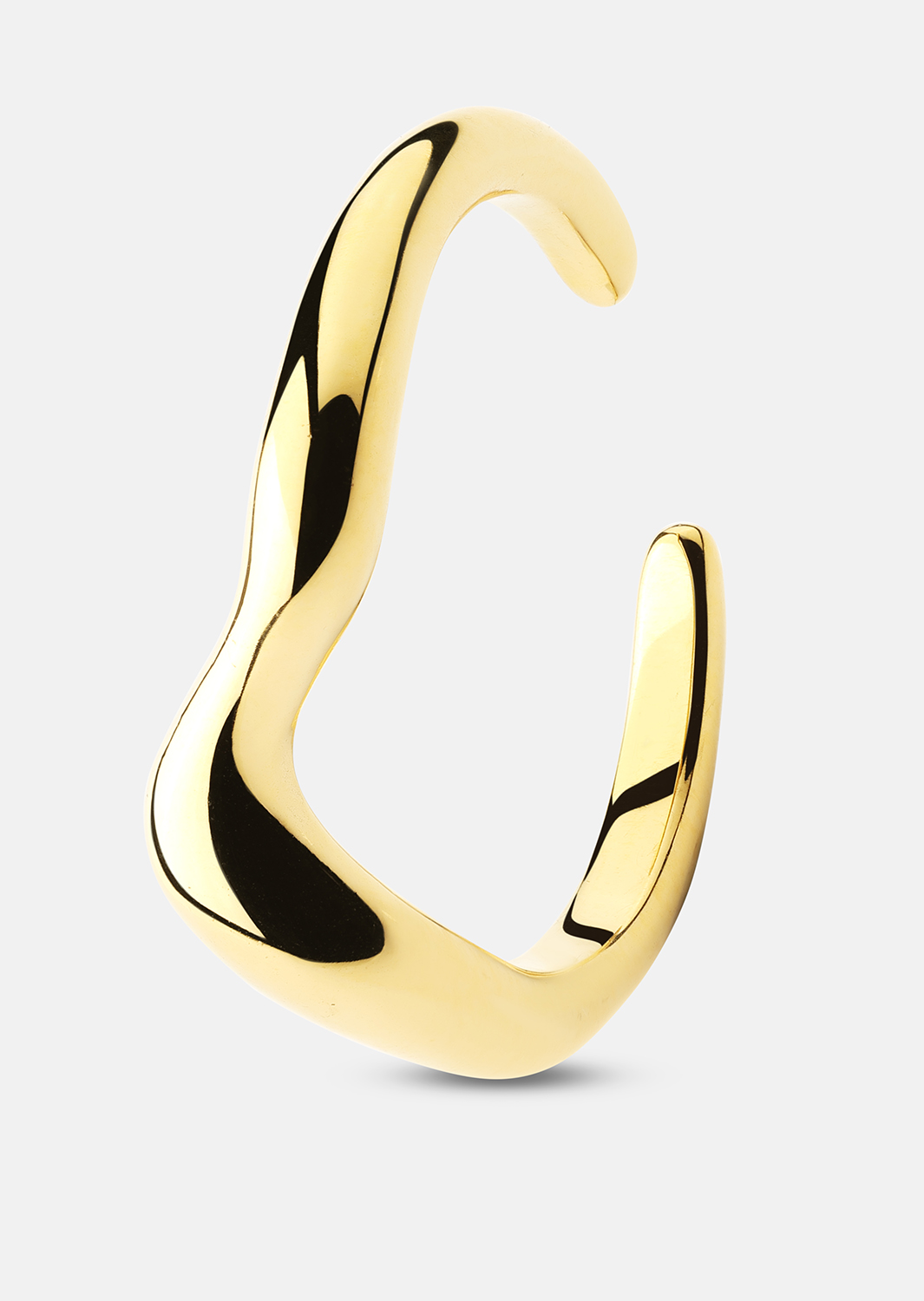 Bague Flow - Plaqué or 18k