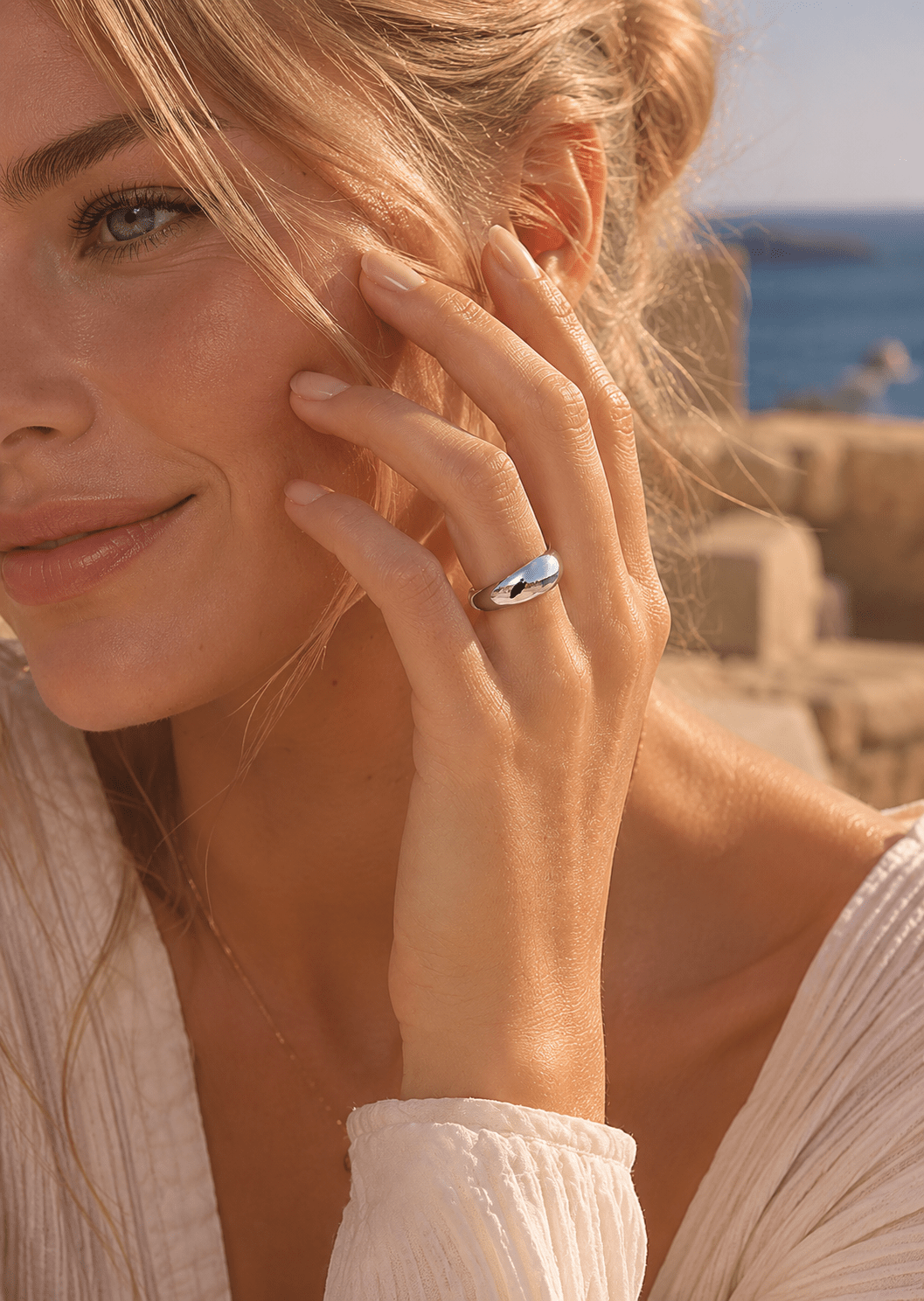 Bague Harmonia - Plaquée argent